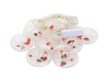 Globe String Lights Santa Style Powered Safe PVC Christmas String Lights for Home Cafe Party V1294-YM0703-3119230005311