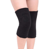 1 Pair Gray Knee Warmers for Women,Warm Knee Pads for Arthritic,Soft Fabric Leg Warmers,Elastic Knee V1369-AZ3-W-18903