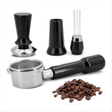 54mm Espresso Kit Set -Stainless Steel & Aluminum Alloy WDT Tool & Tamper with Spring V1369-AZ3-W-11237