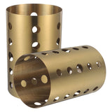 Chopsticks container 2pcs Stir Stick Holder Silverware Stainless Steel Chopstick V1369-AZ3-W-17408