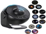 360&deg Starry Sky Night with Solar System, Moon, Nebula, Milky Way, and Astronaut V1188-MS-313-0861
