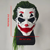 Cyberpunk Joker PVC Mask Anime Cosplay Prop for Halloween & Christmas Parties! V1232-WBMJ-WSJ-002