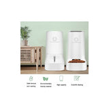 Automatic Food/Water Dispenser Fountain-3.75Lx 2 Pieces- Dog/Cat Food/Pet Bowl Accessories Bpa Free V1188-MS-227-1239