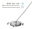 14" Pressure Washer Surface Cleaner, Stainless Steel Pressure Washer Attachments with 4 Wheels, 4000 V952-GYQXJBMQJQYPLEQRIV0