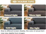 Stretch Velvet 2 Piece T Chion Sofa Slipcovers Individually Fitting Chion Covers for 2 Chion Couch V1258-DP02-F-649
