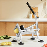 Commercial Vegetable Slicer, 3/8 inch Fruit Slicer, Stainless Steel and Aluminum Alloy Vegetable V952-FQQPJWS38INCMIPZFV0
