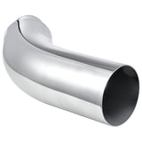 Elbow Exhaust Tip, 101.6mm Inlet, 152.4mm Outlet, 584mm Overall Length, Chrome Turn Down Exhaust Tip V952-PQWGZWGRK4IN0RPH2001V0