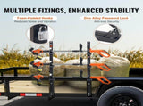 3-Place Weeder Trimmer Rack Holder for Open Landscape Trailer Lockable V952-LYSDCJGJ3QX0RMZUUV0