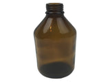 24x 600ml Amber Glass Bottle Cosmetic Essential Oil General Purpose Storage V563-BR-24BWNMEDGLASS