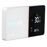 Smart Thermostat Slide Bar Timing Programmable Negative LCD Wifi Voice Control 95240V V1294-YM0717-3114220067911