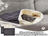 2 Pcs Cat Bed Cave Cat Sleeping Bag Kitten Bed Sack pet Cave Warming Pad Sack PET Mat for Kitten V1258-DP02-C-2289