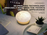 Levitating 3D Moon Lamp with 360&deg Rotation, Touch Control, Three Fixed Color Temperatures and V1341-ZY-752G4KJ9-3COLOR7COLORRGBSUP