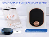 Smart Thermostat for House Electric Heating Thermostat with Digital Touch Screen and Adjustable Knob V1294-YM0901-H48263W-GB-2