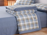 Cotton Thin Summer Quilt Lightweight Breathable Cool Quilt for Hot Sleepers Machine Washable V1192-AZ-W-26368