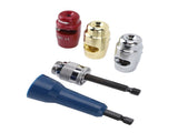 Wire Stripping and Twisting Tool Aluminum Portable Drill Wire Stripper Twister Set Professional V1294-YM0901-3114240049611