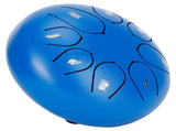 6in Tongue Drum 8Tones Ethereal Hand Pan Drums with Drumstick Percussion InstrumentBlue V1294-YM0721-3117200192311
