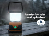 Weisshorn 2-Pack LED Camping Lanterns, 1000LM Super Bright Waterproof Portable Emergency Tent Lights CP-LT-1KLM-1SET-OR