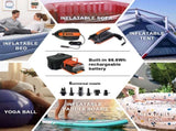 Electric 16PSI HT-781 High Pressure SUP Electric Air Pump 12V DC Paddle Board 16/20PSI Auto-Off V891-ZY-PUMPHT781-X1