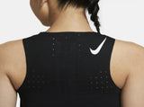 Nike Womens Aeroswift Running Singlet Run Jog Gym - Black V563-CZ9385-010-XS