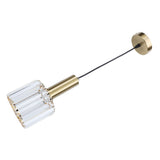 Crystal Pendant Light Modern Light Luxury Elegant Gold Adjustable Height Crystal Island Lighting for V1294-YM0901-3119240067711