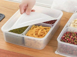 Food Storage Container with Lid Transparent Airtight Versatile Fridge Food Preservation Box for Home V1294-YM0901-3117240204211