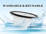 Replacement for BLACK & DECKER Hand Vacuum Filter compatible with VF200SP BDH2000SL/BDH1800S Vacs, V1258-DP02-C-1187