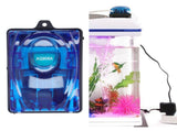 Powerful Fish Tank Air Pump Quiet Operation Double Outlets with Bubble Stone Aquarium Supplies V1294-YM0901-3111200312012