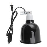 Reptile Light Fixture 360 Degree Rotating UVA UVB Lampshade Deep Dome Heating Lamp Cover for Lizards V1294-YM0901-3111240037511