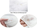 8Pcs Disposable Airplane Seat Covers White Non-Woven Safety Protection Portable Seat Cover with Eco V1192-AZ-W-17366
