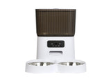 PaWz 5L Auto Pet Feeder Automatic Camera Wi-Fi White PT1225-5L-VD_NZ
