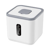 Airtight Rice Dispenser Large Kitchen Grain Storage Container with Lid for Cereal, Flour, Beans, V1366-AZ2-W-11858