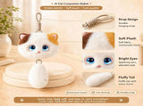 AI Cat Companion Robot - Interactive Emotional Support Pet with 40 Languages Voice Cloning V1259-AI-CAT-01-SIAMESE