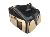 YES4PETS Pet Carrier Dog Cat Car Booster Seat Portable Soft Cage Travel-Grey V278-CC423633