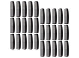200Pcs Dual Tooth Black Pocket Combs for Men Compact Travel Hair Dressing and Styling V1366-AZ2-W-17386