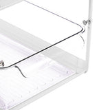 Kitchen Cabinet Organizer Carbon Steel Multifunctional Layered Spice Rack Under Sink Organizer V1294-YM0901-3117230445111