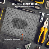 VEVOR Spill Pads, Universal Absorbing Mat Absorbs up 12 Gal, 13" L x10" W Polypropylene V952-FYCKZYPTYXXS5YJ6NV0