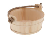 6L Sauna Bucket SPA Steam Room Accessory High Capacity Wooden Barrel for Shower Swimming Pool V1294-YM0901-3111210203911