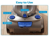 Devanti Vacuum Cleaner Bagless Canister 2000W 25kPa Powerful Suction 4L VAC-KB-8006-BU