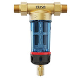 Spin Down Filter, 40 Micron Whole House Sediment Filter for Well Water, 3/4" G-M 1" G-M 3/4" V952-SDCXQZSGLQFCT30OFV0