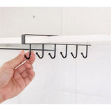 Kitchen Storage Rack Cupboard Hanging Hook Hanger Chest Storage Organizer Holder V1366-AZ2-W-24584