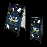 A Frame Sign 60x90cm Sidewalk Plastic Poster Board Outdoor Display V63-850391