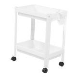 Bathroom Tower Shelf Plastic Freestanding Storage Rack Organizer Multifunctional Shelving Unit for V1294-YM0706-3112230061614