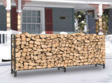 Metal Firewood Rack Log Storage Holder Heavy Duty V178-66893