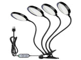 USB Plant Grow Light 312 LEDs Sunlight Full Spectrum Adjustable Desktop Clamp Growing Lamp for V1294-YM0901-L4162-4