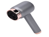 Cordless Ionic Hair Dryer Portable Stylish Hot Cold Wind Blow Dryer for Home and Travel Dark Gray V1294-YM0901-3113240307311