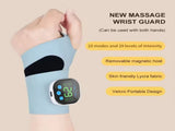 Smart Heated Wrist Support with Vibration Massage 3 Heat Levels & 10 Modes for Comfort, Recovery & V1107-CS-HWAMQ1