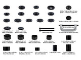 Bearing Press Kit, 1024 Pcs, 2 in 1 Ball Joint Press & Wheel Bearing Puller Kit, Race and Seal V952-2H1ZCCT10JT2I40X6001V0