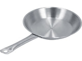 Stainless Steel Frying Pan Single Handle Fried Pan Cookware for Home induction Cooker8.7x2.0in V1294-YM0714-3118210229312