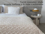 Blue 180*200cm Double Blanket, Taffeta Fleece Blanket, Thick Winter Quilt, Lambswool Coral Fleece V888-ELOSUNG50042