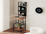 Levede Tall Record Player Stand Vinyl Storage Up to 200 Albums Turntable Rack HE1003-AU